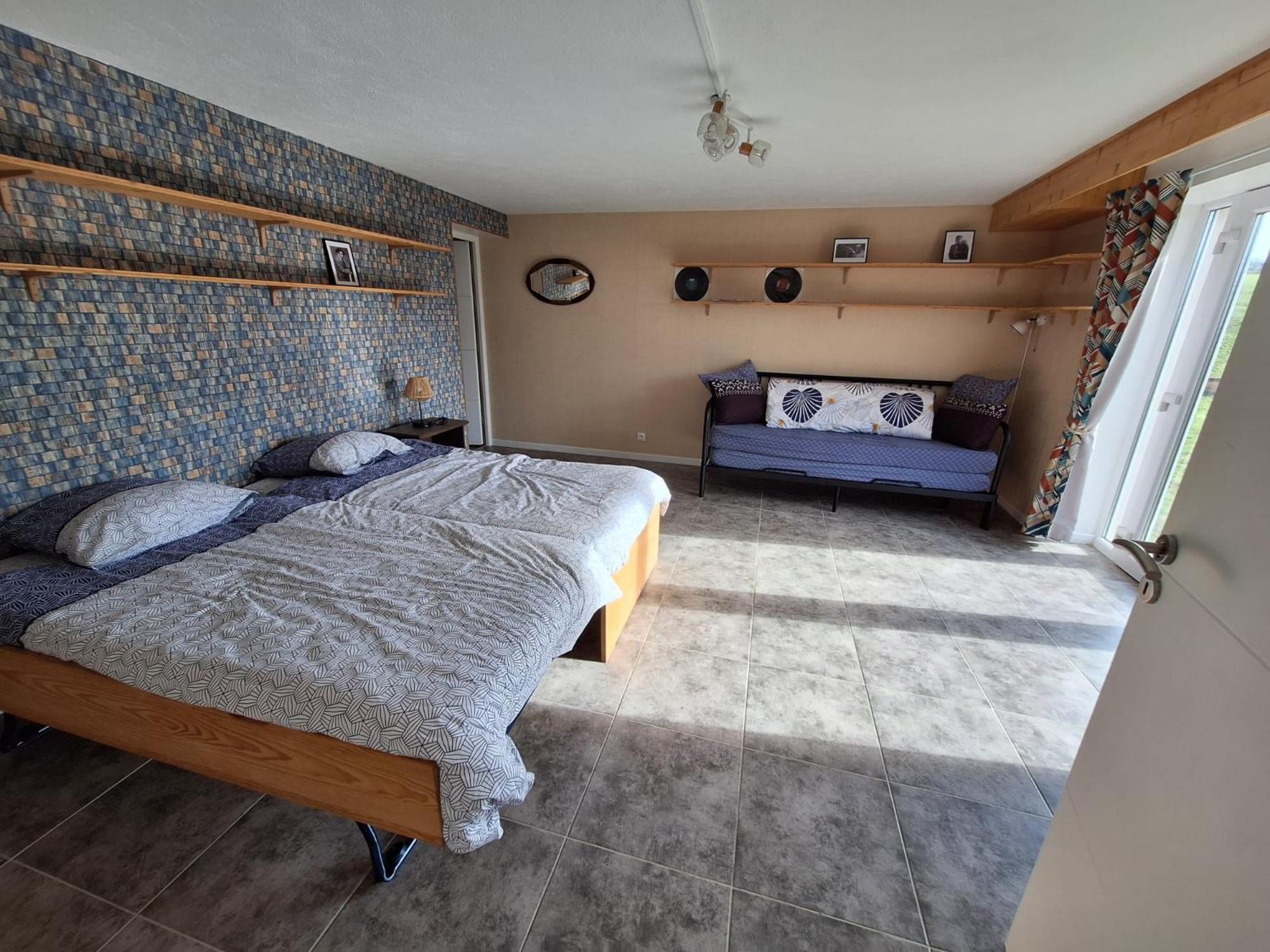 Chambre Jazzy - Gite Les Zazous Lormes Exterior foto